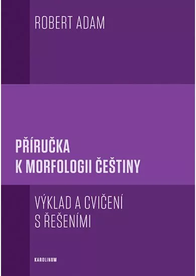 Příručka k morfologii češtiny - Výklad a cvičení s řešeními