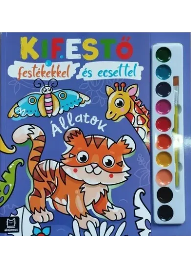 Kifestő festékekkel és ecsettel - Állatok