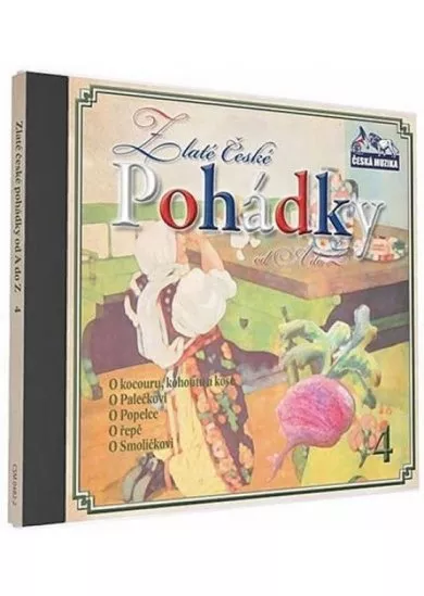 Zlaté České pohádky  4. - 1 CD