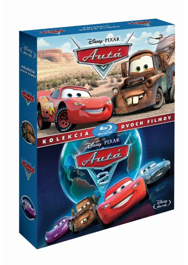 John Lasseter - Auta kolekce 1+2. 2Bd (Sk)