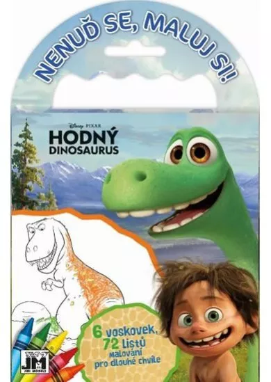 Hodný dinosaurus - Omalovánky na cesty
