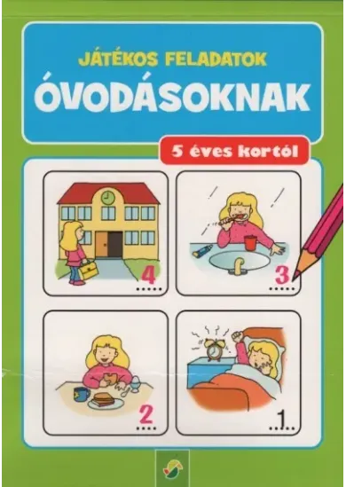 Játékos feladatok óvodásoknak - 5 éves kortól