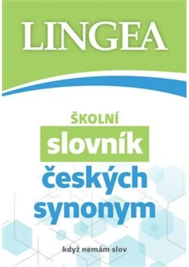 Školní slovník českých synonym - když nemám slov