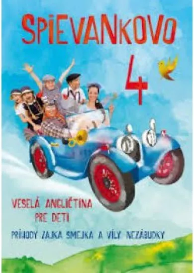 Spievankovo 4 Veselá angl. pre deti - 2DVD