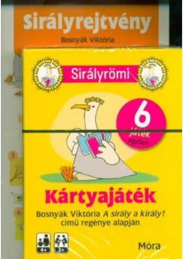 Bosnyák Viktória - Sirályrömi - Sirályrejtvény /Kártyajáték Bosnyák Viktoria A sirály a király? című regénye alapján