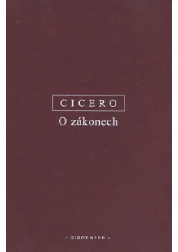 Cicero - O zákonech
