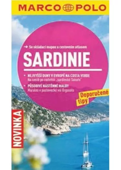 Sardinie - Průvodce se skládací mapou