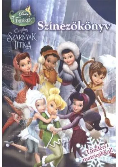 CSINGILING - A SZÁRNYAK TITKA /SZÍNEZŐKÖNYV TÜNDÉRI MATRICÁKKAL!