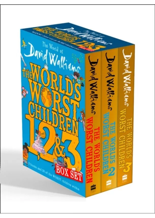 David Walliams - The World’s Worst Children 1, 2 & 3 Box Set