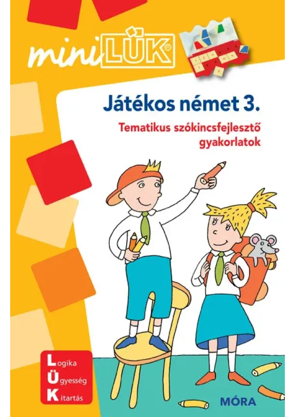LÜK - Játékos német 3. - Tematikus szókincsfejlesztő gyakorlatok - miniLÜK
