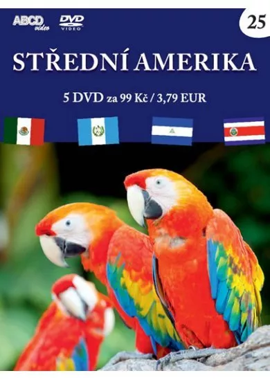 Střední Amerika - 5 DVD