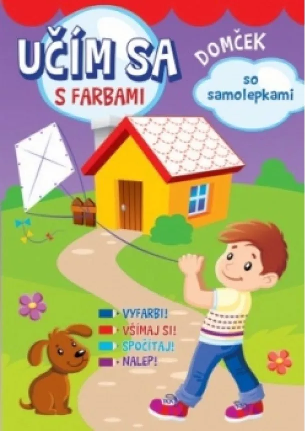 autor neuvedený - Domček - učím sa s farbami