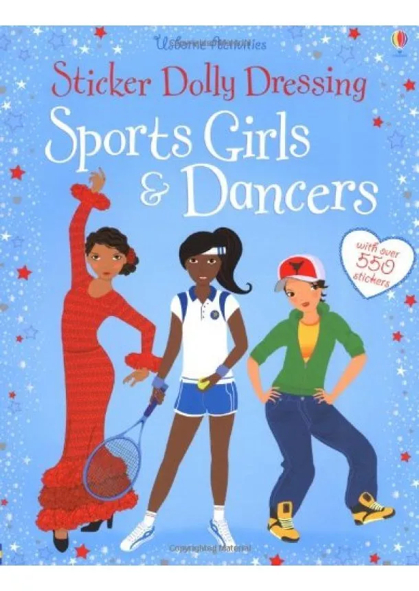 Fiona Watt, Vicky Arrowsmith, Stella Baggott - Sticker Dolly Dressing: Sports Girls & Dancers (bind up)