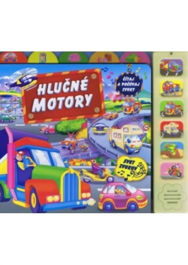autor neuvedený - Hlučné motory - zvuková knižka