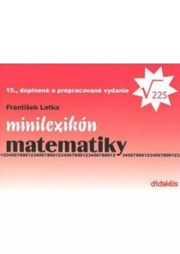 František Latka - Minilexikón matematiky