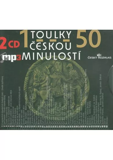 VARIOUS  TOULKY ČESKOU MINULOSTÍ 1-50 (MP3-CD)