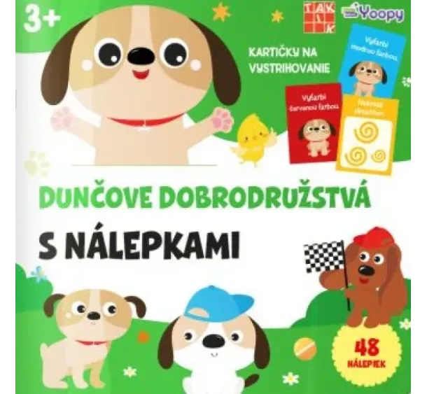 autor neuvedený - Dunčove dobrodružstvá s nálepkami