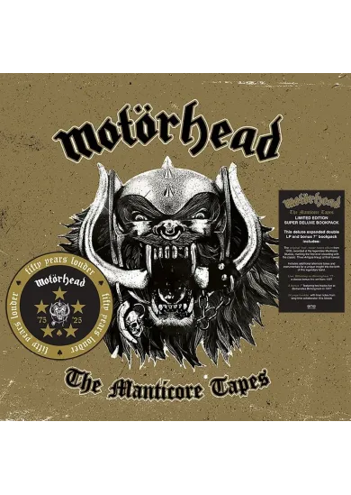 Motorhead:  The Manticore Tapes / 2LP Colour  & 1 7