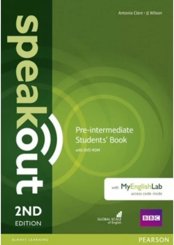 Antonia Clare - Speakout Pre-Intermediate Students´ Book with DVD-ROM and MyEnglishLab Access Code Pack
