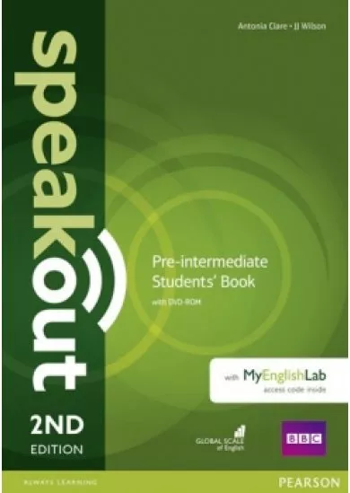 Speakout Pre-Intermediate Students´ Book with DVD-ROM and MyEnglishLab Access Code Pack