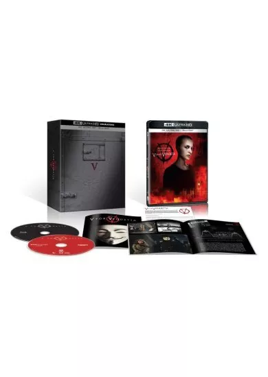 V jako Vendeta: Speciální edice Ultra HD Blu-ray (UHD + BD)