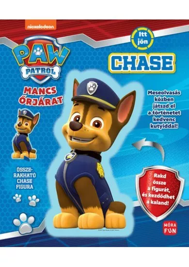 Mancs Őrjárat: Itt jön Chase! - Összerakható Chase figurával!