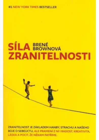 Síla zranitelnosti - Zranitelnost je základem hanby, strachu a našeho boje o sebeúctu, ale pramení z ní i radost, kreativita, láska a pocit, že někam patřime