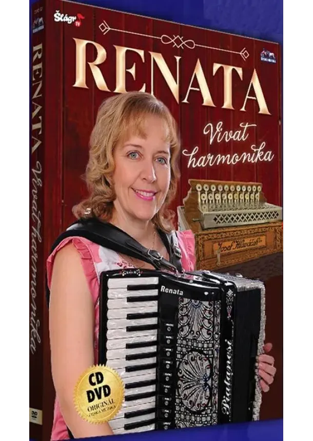 Renata Pospíšilová - Renata Pospíšilová:  Vivat harmonika 1Cd+1Dvd - CD+DVD