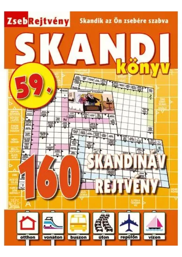  kol. - ZSEBREJTVÉNY SKANDI KÖNYV 59.