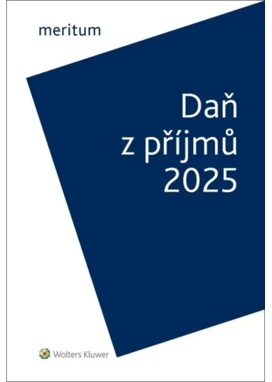 Meritum Daň z příjmů 2025