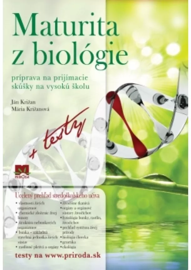 Ján Križan, Mária Križanová - Maturita z biológie