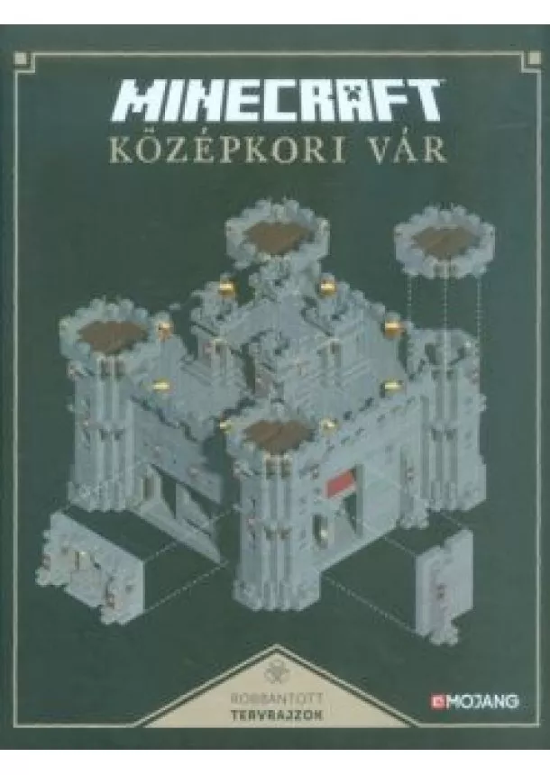 Bardi Betty - Minecraft: Középkori vár /Robbantott tervrajzok