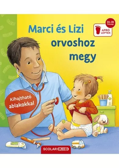Marci és Lizi orvoshoz megy