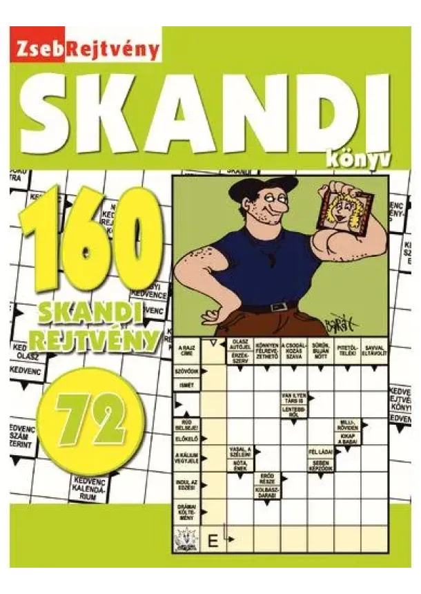  kol. - ZSEBREJTVÉNY SKANDI KÖNYV 72.