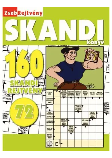 ZSEBREJTVÉNY SKANDI KÖNYV 72.