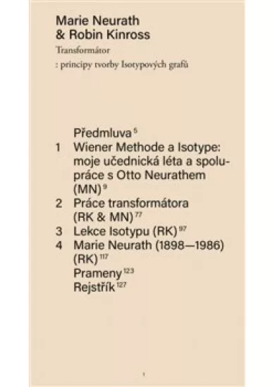 Transformátor: principy tvorby Isotypových grafů