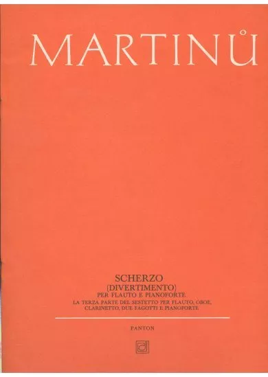 Scherzo (divertimento) - pro flétnu a klavír