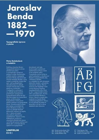 Jaroslav Benda 1882-1970 - Typografická úprava a písmo