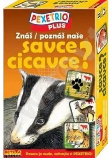 Pexetrio - Znáš naše savce? (SK+CZ)