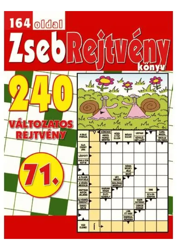  kol. - ZSEBREJTVÉNY KÖNYV 71.