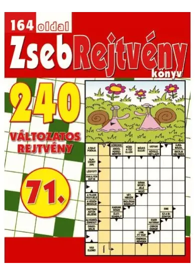 ZSEBREJTVÉNY KÖNYV 71.