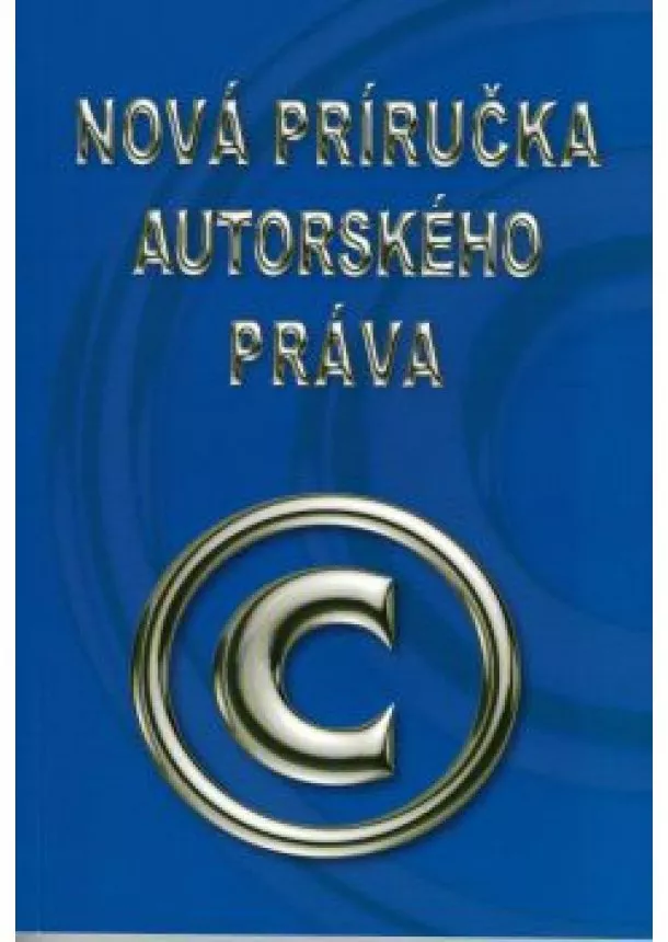 Nová príručka autorského práva