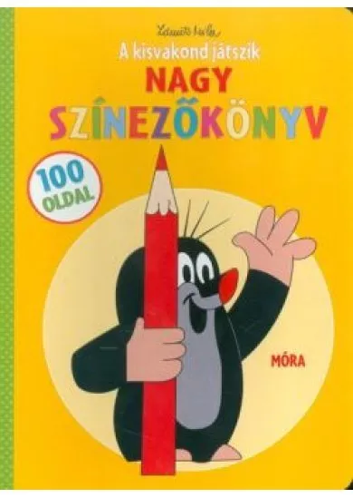 A kisvakond játszik /Nagy színezőkönyv