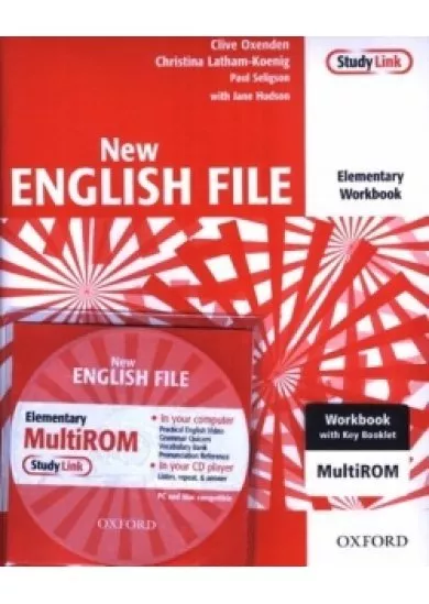 New English File Elementary Workbook Key + CD ROM pack