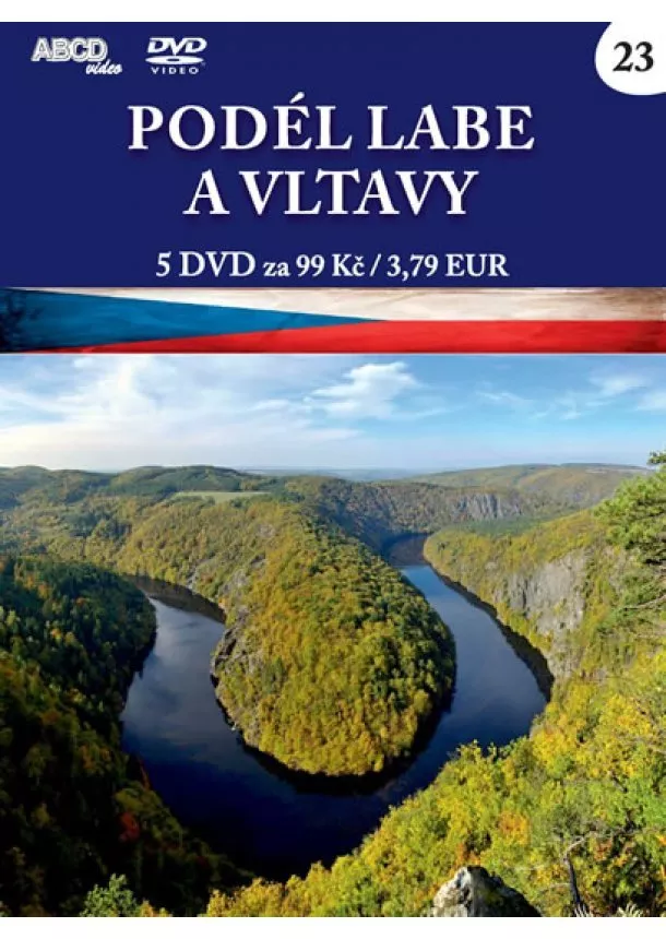 autor neuvedený - Podél Labe a Vltavy - 5 DVD