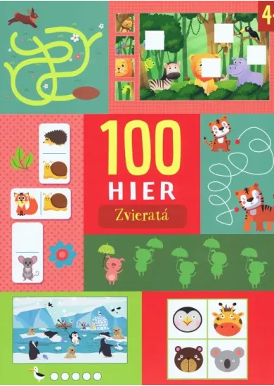 100 hier Zvieratá 4+