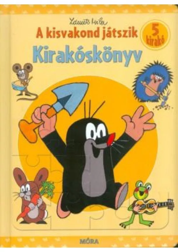 ZDENEK MILER - A KISVAKOND JÁTSZIK - KIRAKÓSKÖNYV