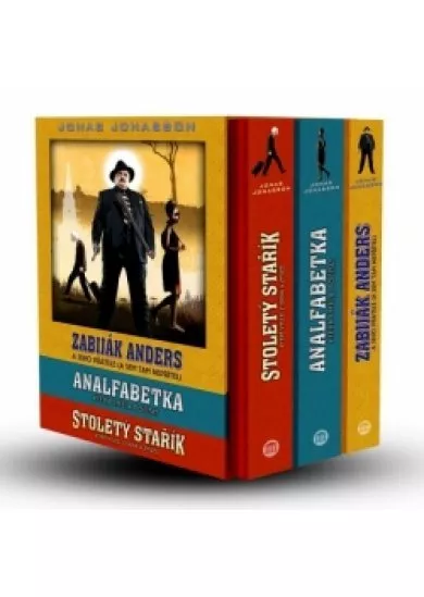 3x Jonasson: Stoletý stařík + Analfabetka + Zabiják Anders