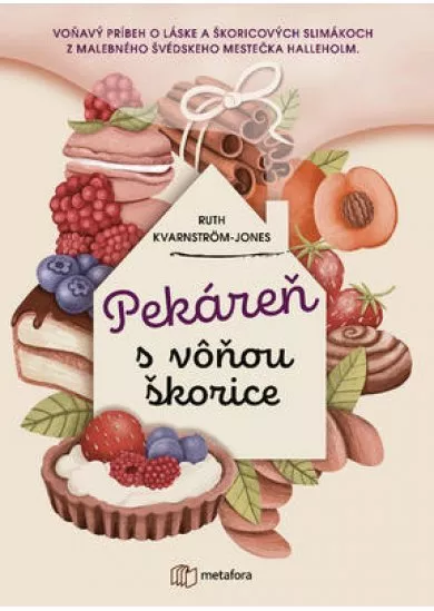 Pekáreň s vôňou škorice - Voňavý príbeh o láske a škoricových slimákoch z malebného švédskeho mestečka Halleholm.
