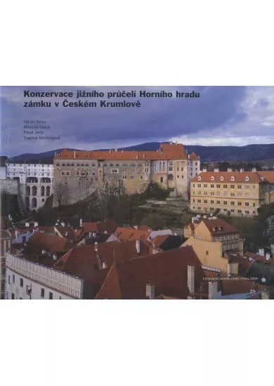 Konzervace jižního průčelí Horního hradu zámku v Českém Krumlově